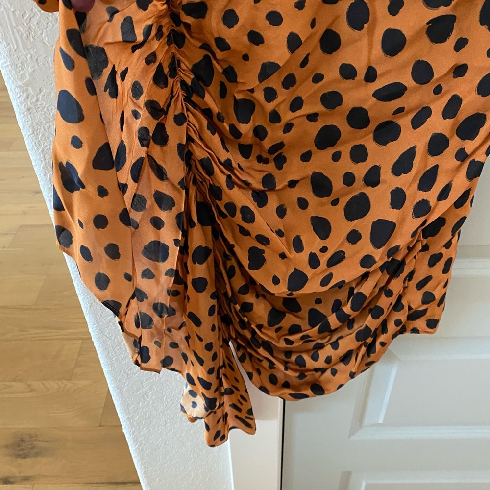 New Rhode Pia Cheetah Dot Dress - Picture 6 of 7